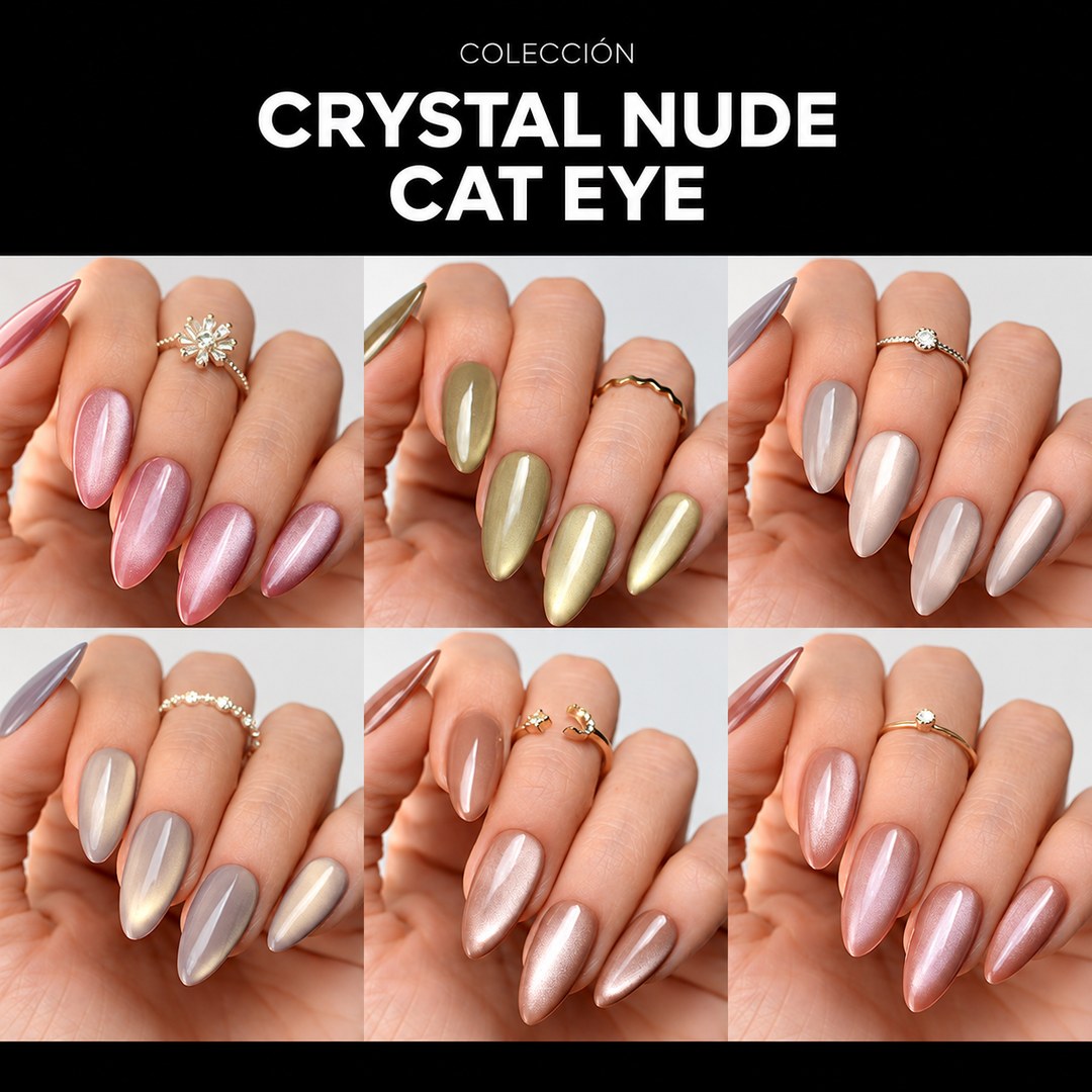 CRYSTAL NUDE CAT EYE